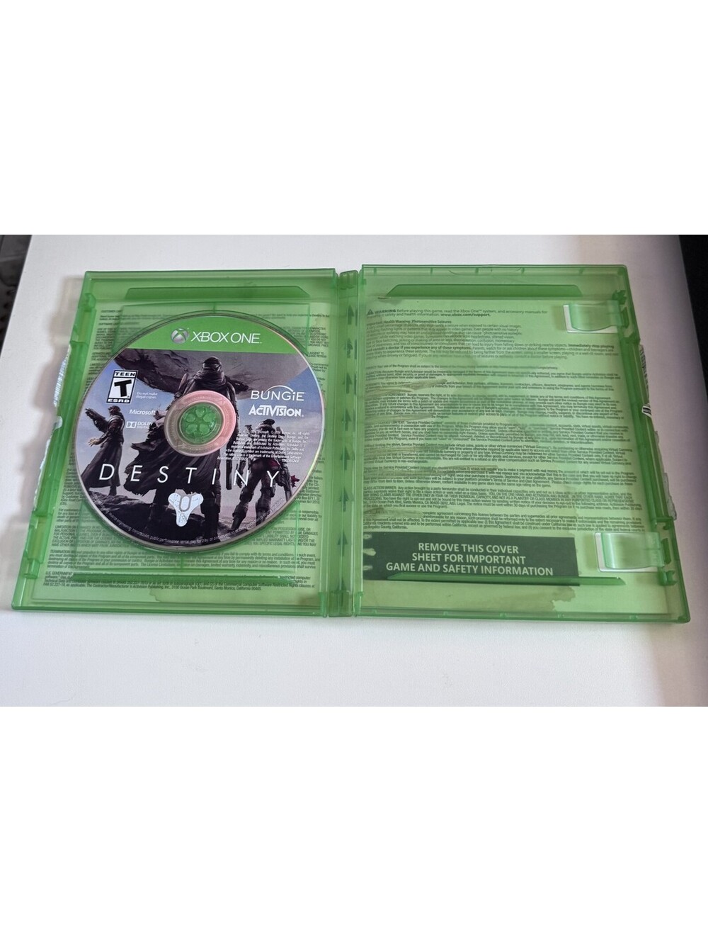 Destiny The Collection Xbox One Video Game Complete Tested - Picture 3 of 4